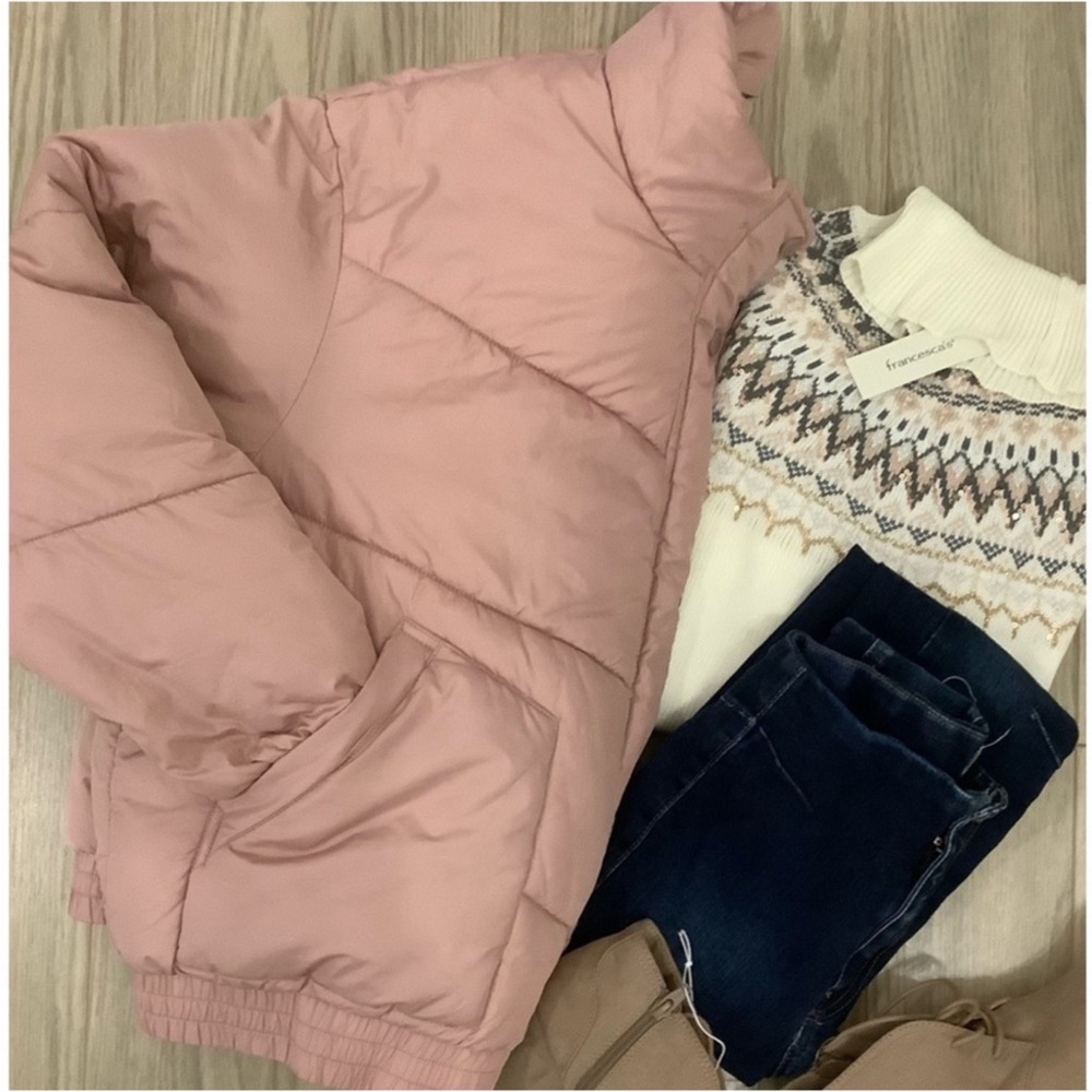 Primark Rose Pink Puffer Jacket